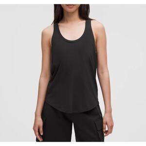 Lululemon Women's Racerback Love Tank Top‎ Athletic Yoga Gym Activewear Black